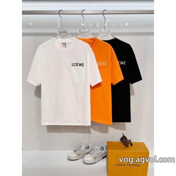 新作入荷 話題の新作到着 2026年流行LOEWEブランド スニーカー 激安半袖Tシャツ
