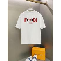 偽物 通販FENDI完売間近 最終セール ギフトＯＫ半袖Tシャツ