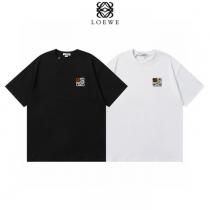 憧れの 海外セレブ定番愛用  完売必至半袖TシャツLOEWE偽 ブランド 通販