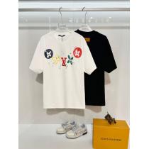 先取り 限定版プリント 少数入荷LOUIS VUITTONブランド アクセサリー 激安Tシャツ