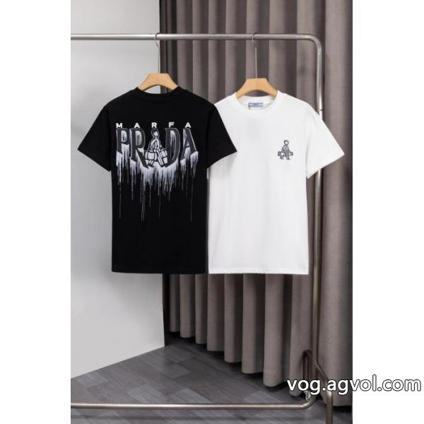 半袖Tシャツコピー 通販PRADAセールで嬉しい入荷 即発送OK 破格値大放出