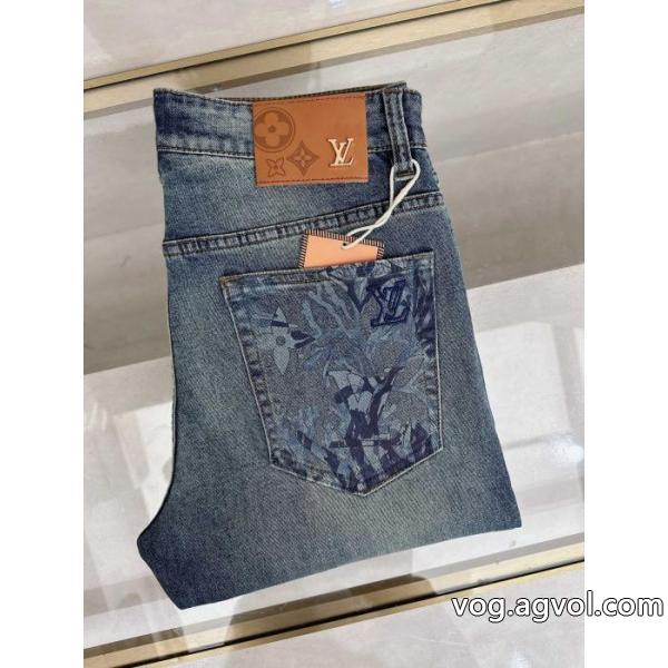 上品保証 スタイルアップ上品 限定価格ジーンズLOUIS VUITTON偽 ブランド 