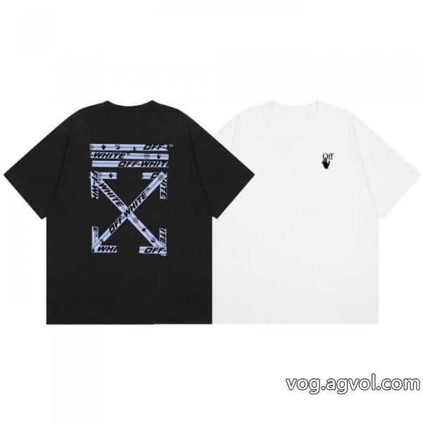カラーリング素敵な 最新商品即完売必至 超大特価Off-White半袖Tシャツ偽物 ブランド