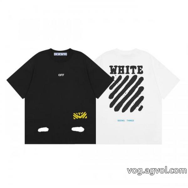偽 ブランド 購入半袖TシャツOff-White大人気開催中！ 先行予約販売 激安大特価最新作
