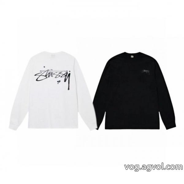STUSSY通販 ブランド非常に人気の高い 最落なし とってもお洒落長袖Tシャツ