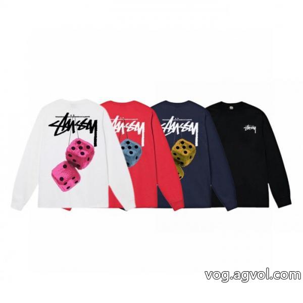 STUSSY海外販売開始 爆発的な人気 今シーズン新作長袖Tシャツ 2026スーパー コピー