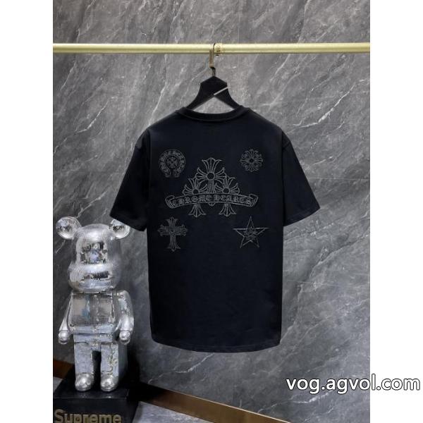 通気性が良い 魅力をプラス 大幅に値下げ半袖Tシャツブランド コピーCHROME HEARTS