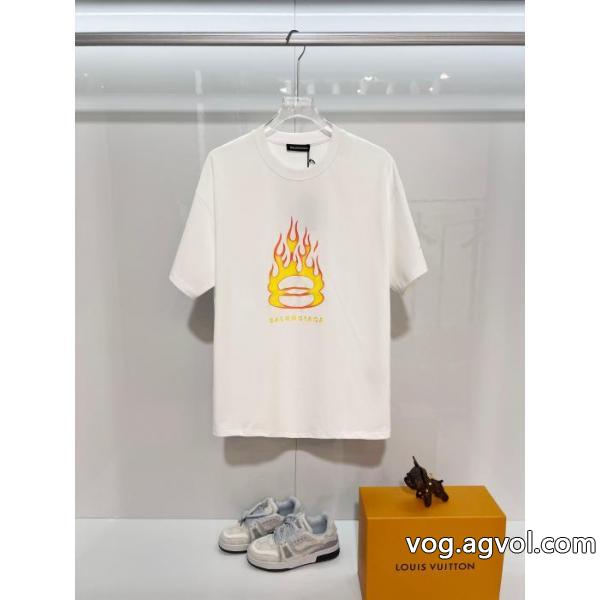 偽物 ブランド魅力的 履き心地抜群 お洒落で人気アイテムバレンシアガ半袖Tシャツ