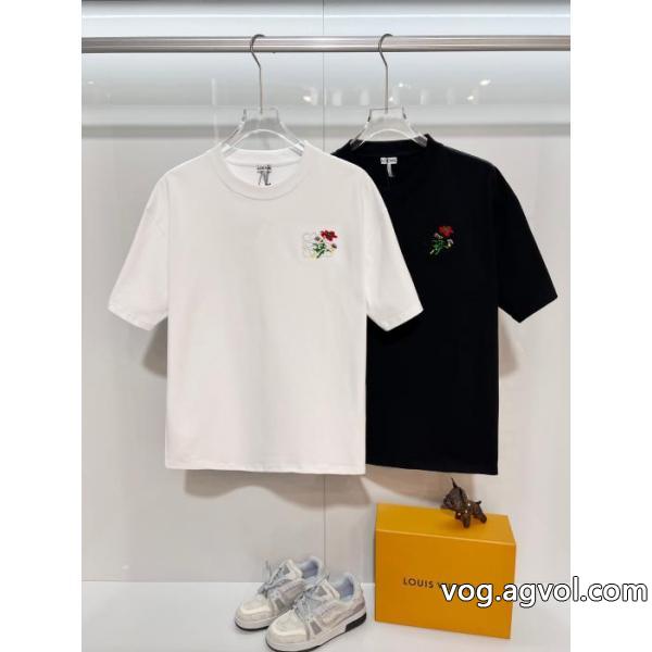 ロエベ26新品*最安値保証 新品保証 人気セール260%新品ブランド コピー 品半袖Tシャツ