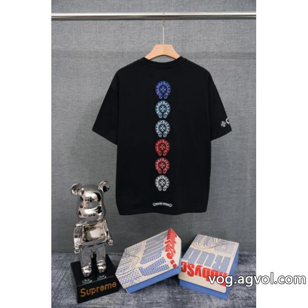 オススメアイテム 人気セール大人気 2026年最新人気CHROME HEARTSブランド コピー半袖Tシャツ