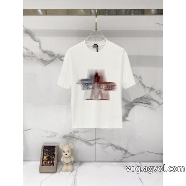 半袖Tシャツ限定セール 天然着色 魅惑偽 ブランド 購入MONCLER