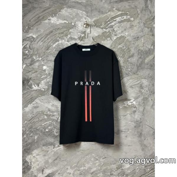 PRADA半袖TシャツHOT品質保証 ins同款アイテム 2026一番最高人気偽 ブランド 通販