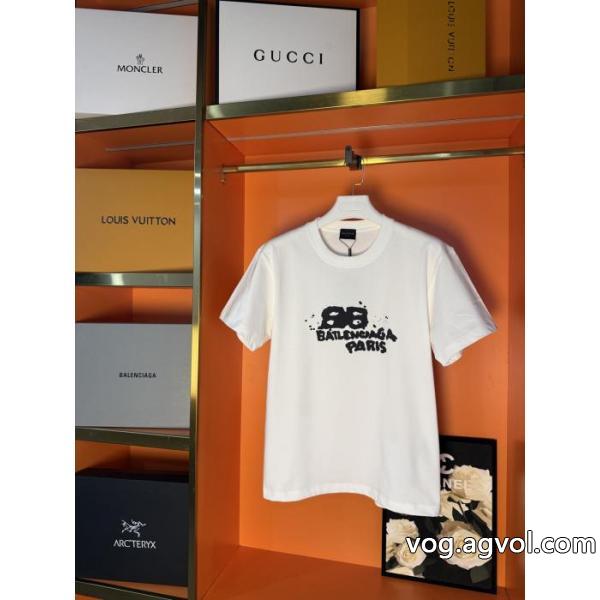  2026スーパーコピーbalenciaga目を惹く新作 使い勝手の良いトレンド 格安新品半袖Tシャツ