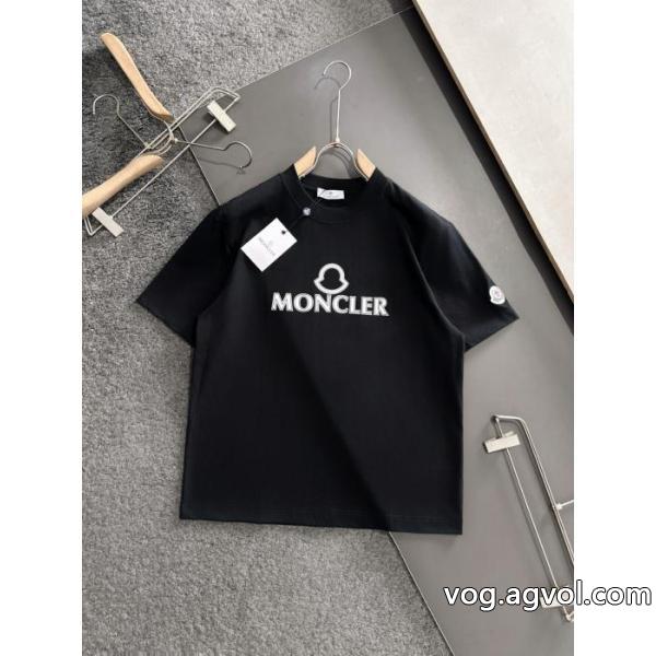 MONCLER半袖Tシャツ偽物 通販 サイトデザイン性の高い 人気新品*超特価 品質保証最新作