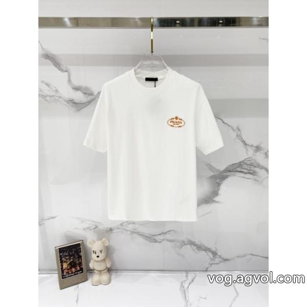 プラダオシャレな印象に 今季トレンド 2026モデル偽物 通販半袖Tシャツ