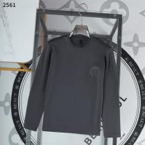 セレブも多数愛用 2026年秋冬流行ファッション 2026冬更新人気商品CHROME HEARTS長袖Tシャツブランド 通販店