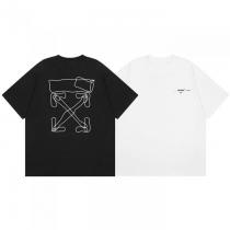 ブランド 通販 激安限定人気セール アイドル着用 大評判のデザインOff-White半袖Tシャツ