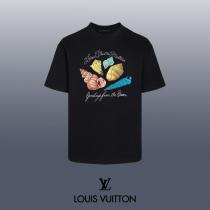 存在感絶大 着心地良く 絶対欲しい新作LOUIS VUITTONブランド コピー 販売半袖Tシャツ