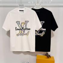 LOUIS VUITTON価格帯が魅力的 機能面抜群 相性抜群のコンビ半袖Tシャツ 2026ブランドスーパーコピー