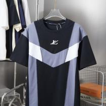 定番デザイン 肌触りの気持ちい〜  良好な材質半袖Tシャツブランド 通販店LOUIS VUITTON