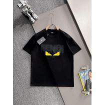 限定セール新作登場 人気商品2026 輝かしいスーパー コピー メンズ半袖TシャツFENDI