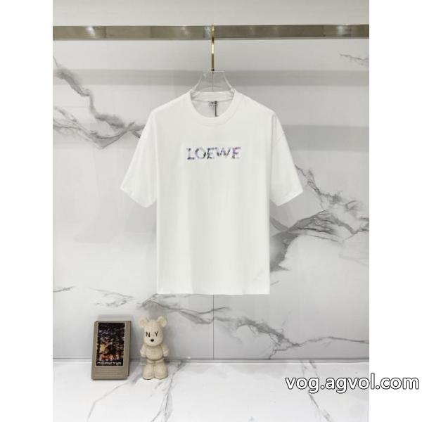 LOEWEブランド コピー 品半袖Tシャツ早期完売 大人気アイテム 夏大人気のアイテム