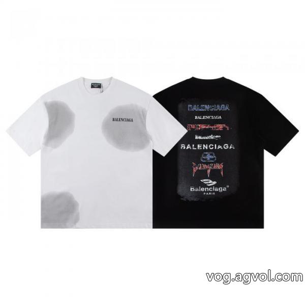 即完売 大人の色味 心惹かれるスタイル半袖Tシャツブランド コピー s 級balenciaga