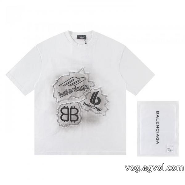 雑誌で話題の商品 人気ブランドの新作2026トレンド お早めに希少balenciagaコピー 商品 通販半袖Tシャツ