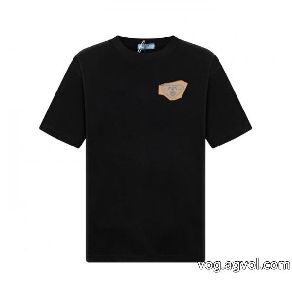 PRADA半袖Tシャツ高級感に溢れ 新品人気上昇 半額以下SALEブランド コピー s 級