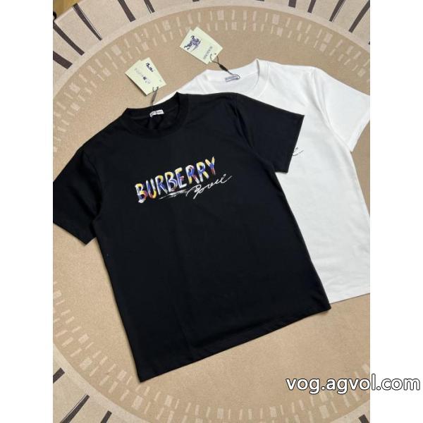 半袖TシャツBURBERRY新作お洒落☆ 限定デザイン!! 先行予約販売激安 ブランド