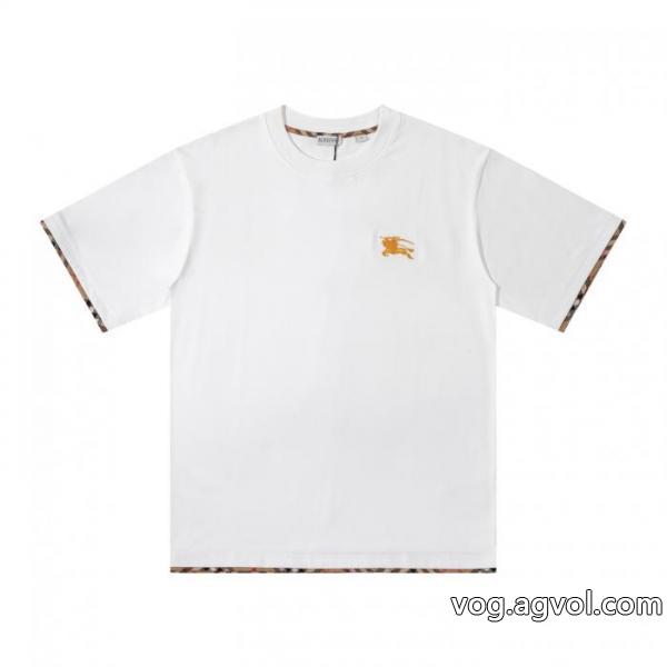 BURBERRYコピー ブランド 販売早者勝ち 在庫希少 最安値半袖Tシャツ