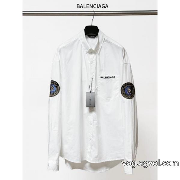 【激安】高級品通販 夏季新作品 快適な着心地ブランド コピーbalenciaga長袖シャツ