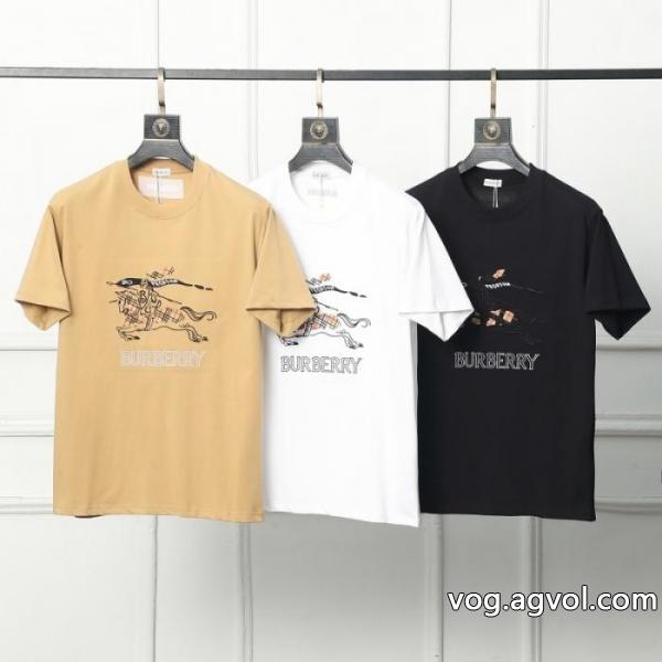 BURBERRY期間限定セール 話題の商品 品質保証お買い得偽物 ブランド 激安半袖Tシャツ