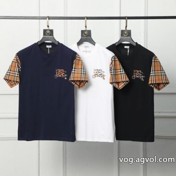 コピー ブランド半袖Tシャツ今年っぽいトレンド商品 最終セール ジュアル感強めの着BURBERRY