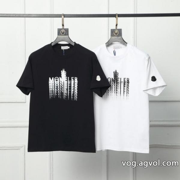 MONCLER激安 ブランド激安大特価新品 主役級アイテム 厳選した半袖Tシャツ