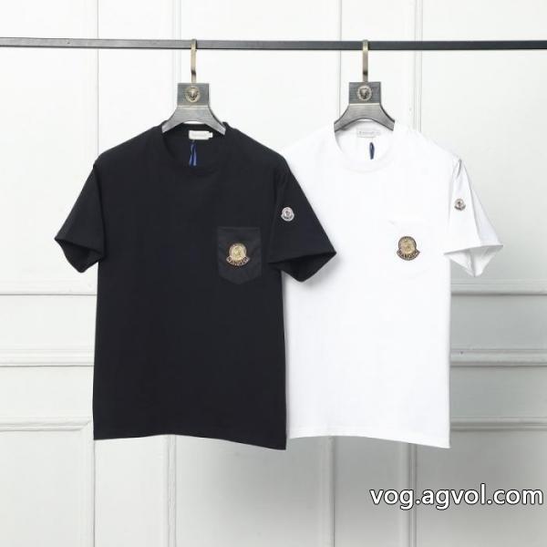 MONCLER偽 ブランド半袖Tシャツ新しい斬新なスタイル 夏季超人気アイテム 韓国高級服