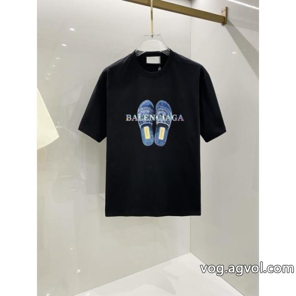 人気商品 レア色入荷 半額以下セール半袖Tシャツブランドコピーbalenciaga