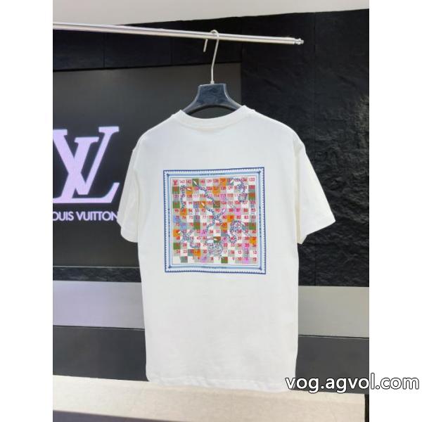 LOUIS VUITTONブランド 激安2026超人気アイテム 最新大人気 お得最新作半袖Tシャツ