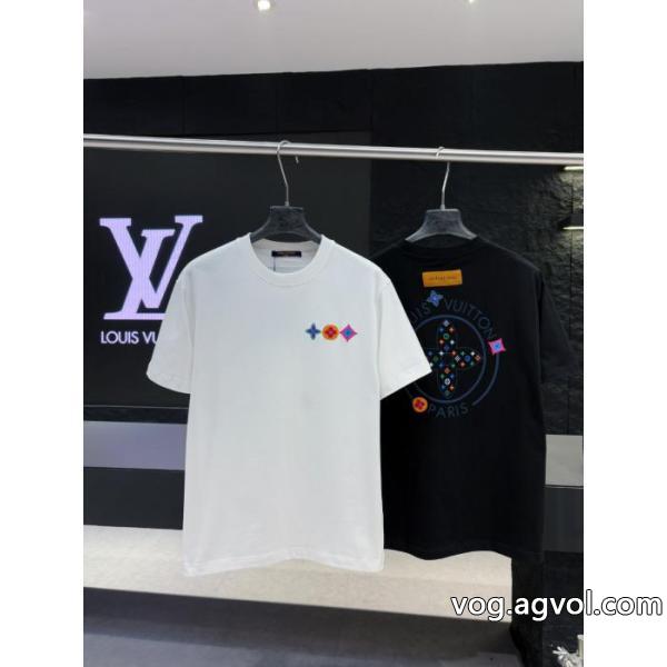 コピー 品 ブランド半袖TシャツLOUIS VUITTON2026年SSのトレンド 人気新作登場 使い勝手