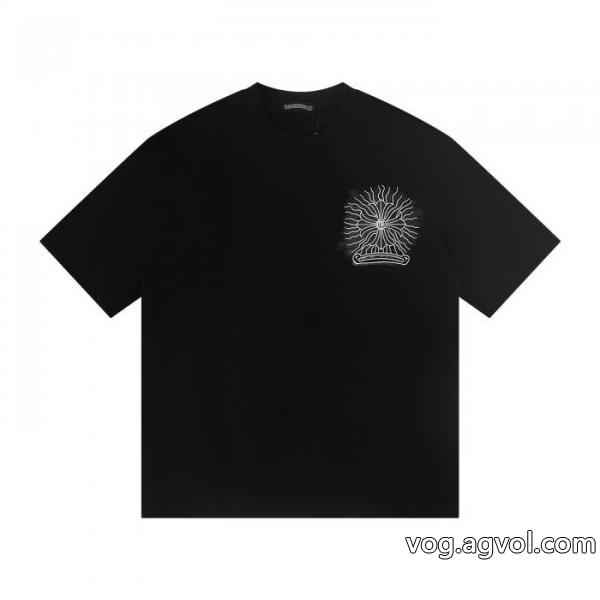 大容量 数量限定奇跡の入荷 2026大人気アイテム偽 ブランド半袖TシャツCHROME HEARTS