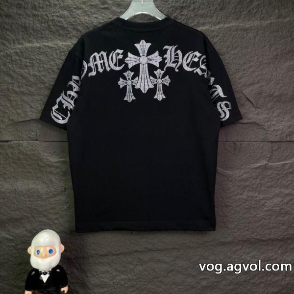 偽 ブランド 通販半袖TシャツCHROME HEARTS今シーズン新作 ファスナー式 最新超人気