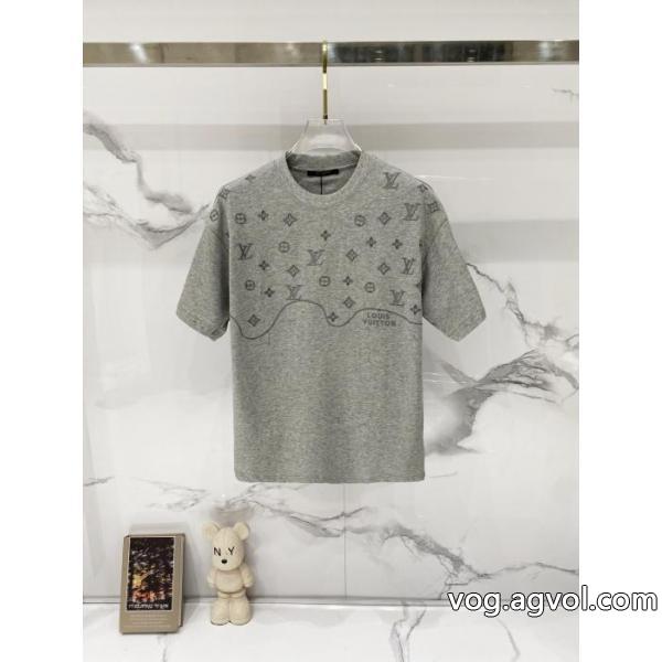絶対に買える! 輝く高級感満点 使い勝手も良好半袖Tシャツ偽 ブランド 販売LOUIS VUITTON