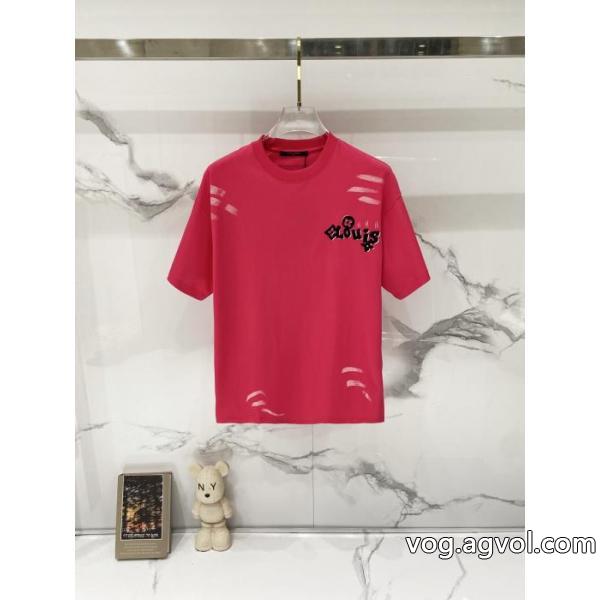 半袖Tシャツ偽 ブランド 販売激レアモデル高品質 魅力的 2026最安値！LOUIS VUITTON