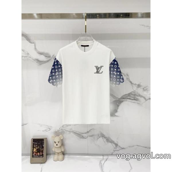 コピー 商品 ブランド半袖Tシャツルイ ヴィトン注目度抜群 ファッション新作 限定生産品