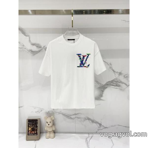 半袖TシャツLOUIS VUITTONスーパー コピー ブランド完璧なシルエット 涼しげに演出 ランキング商品 