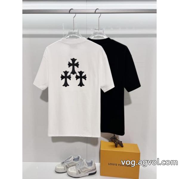 CHROME HEARTS最安値に挑戦 ルックスのいい 注目度抜群半袖Tシャツコピー ブランド