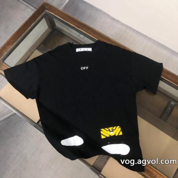コピー ブランド半袖シャツ今年っぽいトレンド商品 最終セール ジュアル感強めの着Off-White