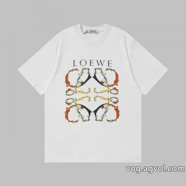 LOEWE半袖Tシャツスーパー コピー 通販 優良知的優秀アイテム 話題沸騰中  在庫数限定