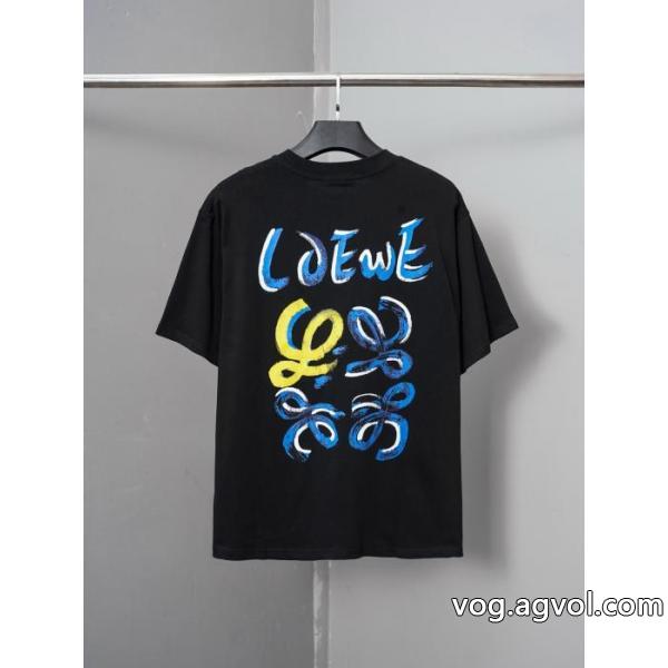 商品例 限定数限り 在庫確保済ブランド スーパー コピー 優良半袖TシャツLOEWE