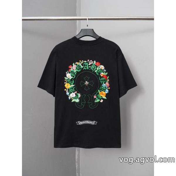 半袖TシャツCHROME HEARTS華やかな印象 セール中 お手頃価格で人気商品偽物 ブランド 激安